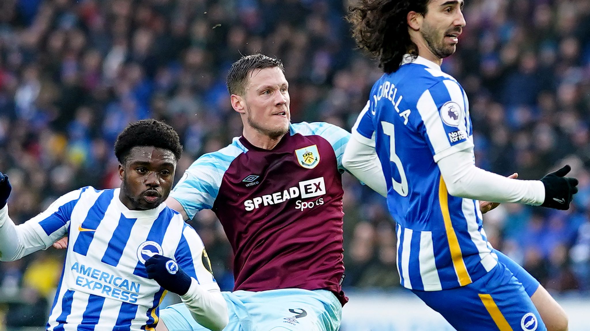 Brighton & Hove Albion Cruise Past Burnley in One-Sided Premier League Encounter